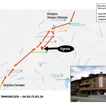 Appartement Renove Aux Gets, Proche Centre Et Telecabines, 1 Chambre + Mezzanine, Parking Inclus - Fr-1-623-54 Les Gets Exterior foto